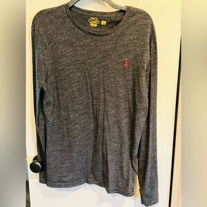 Polo by Ralph Lauren Black Custom Slim Fit Shirt